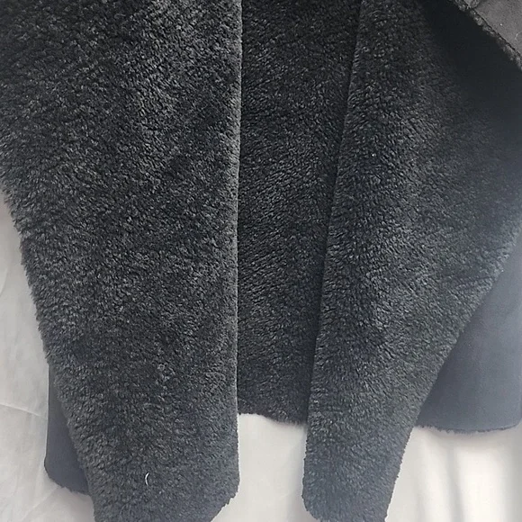 Chelsea And Theodore Large Coat Classy Warm Faux Fur Sherpa Lined - Picture 10 of 16